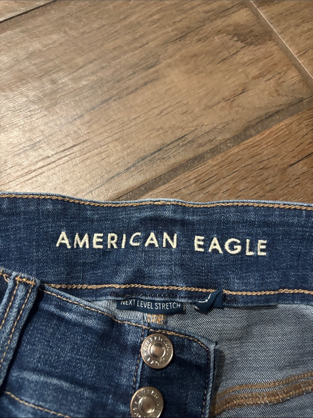 American Eagle Outfitters Blue Cargo Jegging - Picture 7 of 9